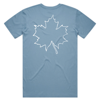 Etherwood Blue Maple Leaves Front & Back